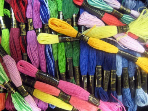 Мулине шерстяное в ассорт